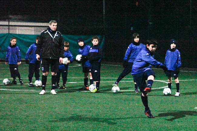 Allenamento con Tuttino - Tecnico U.C. Sampdoria